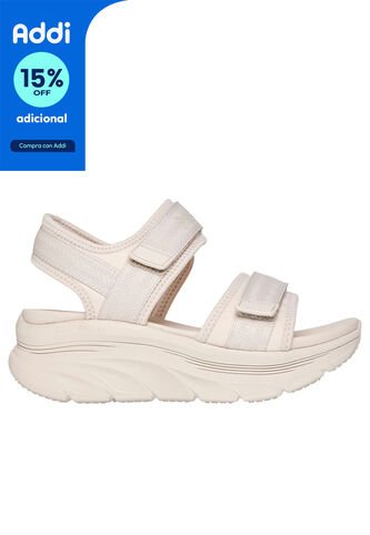 SANDALIAS SKECHERS MUJER 119823NAT D'LUX WALK Talla 8 Skechers