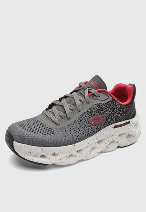 Tenis SKECHERS GO Run Swirl Tech Gris