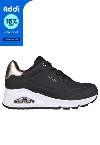 TENIS SKECHERS MUJER 177094BLK UNO Talla 8.5 Skechers