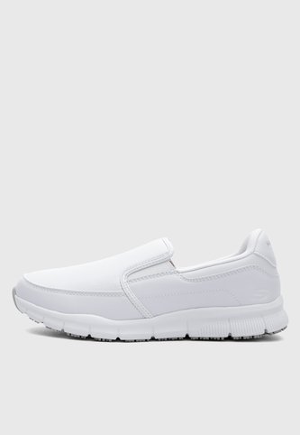 Tenis Casual SKECHERS Nampa - Groton  Blanco Skechers