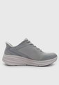 Tenis Lifestyle Skechers Fly Knit Bungee Gris de Skechers