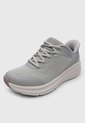 Tenis Lifestyle Skechers Fly Knit Bungee Gris de Skechers