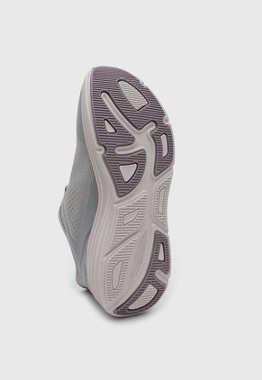 Tenis Lifestyle Skechers Fly Knit Bungee Gris