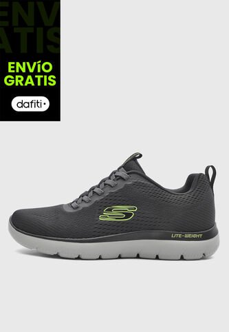 Tenis Running SKECHERS Summits Eckler Negro Skechers