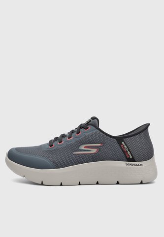 Tenis Walking SKECHERS Go Walk Flex Netro Azul Skechers