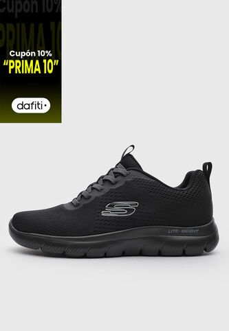 Tenis Running SKECHERS Summits Eckler Negro Skechers
