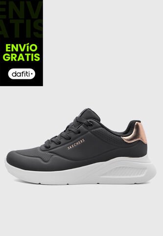 Tenis Lifestyle  SKECHERS Uno Lite Shimmer Negro Skechers