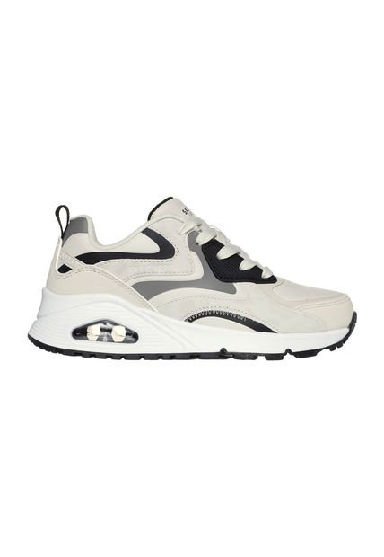 Tenis Niño Skechers Uno Gen1 - Blanco-Negro