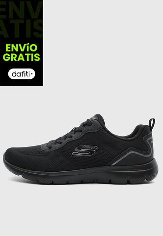 Tenis Lifestyle  SKECHERS Summits Negro Skechers