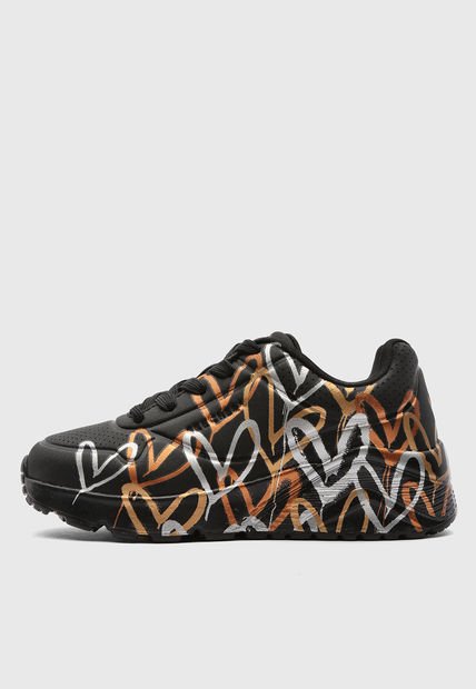 Tenis SKECHERS Uno Lite  Negro