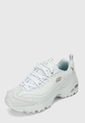 Tenis Lifestyle Blanco Skechers D'Lites - Copper Divine. de Skechers