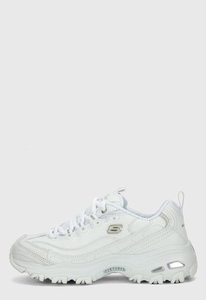 Tenis Lifestyle Blanco Skechers D'Lites - Copper Divine.