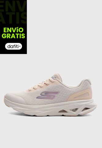 Tenis Running  SKECHERS Glide-Step Vortex Beige Skechers