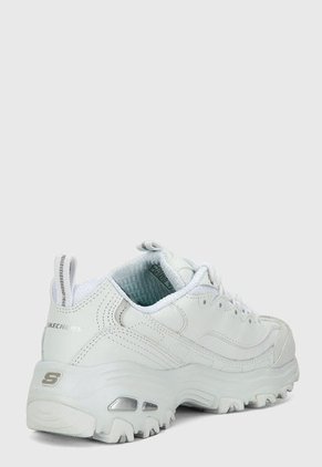 Tenis Lifestyle Blanco Skechers D'Lites - Copper Divine.