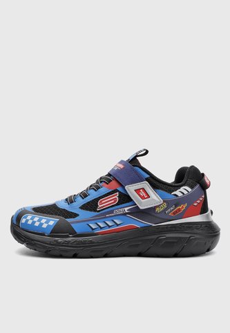 Tenis Lifestyle SKECHERS Skech Tracks Azul Skechers