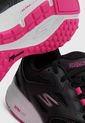Tenis Running Negro-Blanco-Rosa Skechers Go Run consistente de Skechers