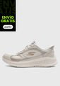 Tenis Walking  SKECHERS Go Walk Now Dorado de Skechers