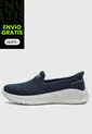 Tenis Walking  SKECHERS Go Walk Now Azul de Skechers