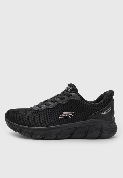 Tenis Lifestyle Skechers Bobs Sport B Flex Negro