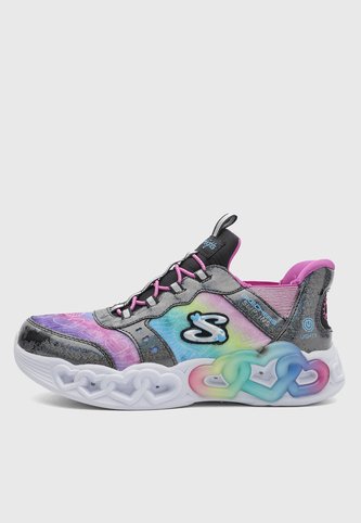 Tenis Lifestyle SKECHERS Infinite Heart Lights Multicolor Skechers