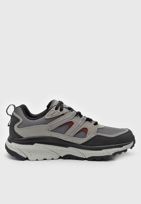 Tenis Trail Gris-Taupé-Negro Skechers D'Lux Journey