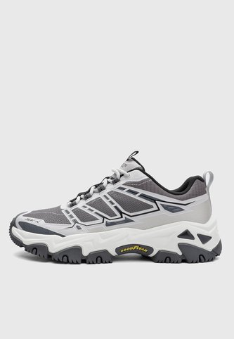 Tenis Outdoor SKECHERS D'Lites Hiker Gris Skechers