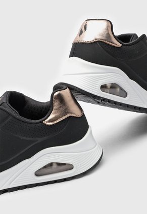 Tenis SKECHERS Uno Gen 1-Shimmer Away Negro