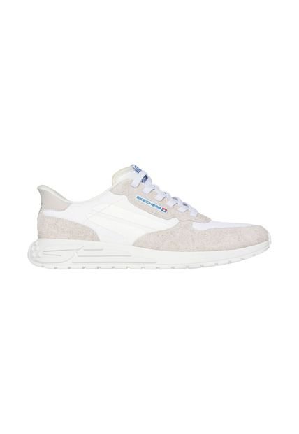 Tenis Skechers Slip-Ins Retro Para Hombre Color Blanco