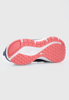 Tenis Running Azul-Blanco-Rosa Skechers Go Run Consistent