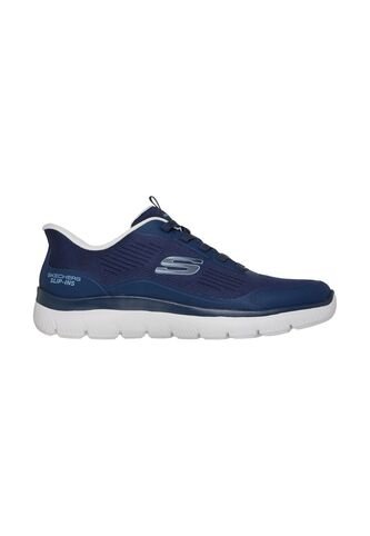 Tenis Skechers Hombre Summits Slip-Ins Azul Skechers