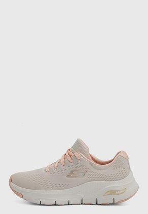 Tenis Running Rosa-Blanco Skechers Sunny Outlook