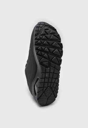 Tenis Lifestyle Negro-Oro Rosa Skechers Uno- Golden Air