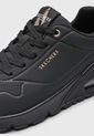 Tenis Lifestyle Negro-Oro Rosa Skechers Uno- Golden Air de Skechers