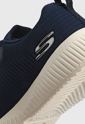 Tenis Lifestyle Azul-Blanco Skechers Squad