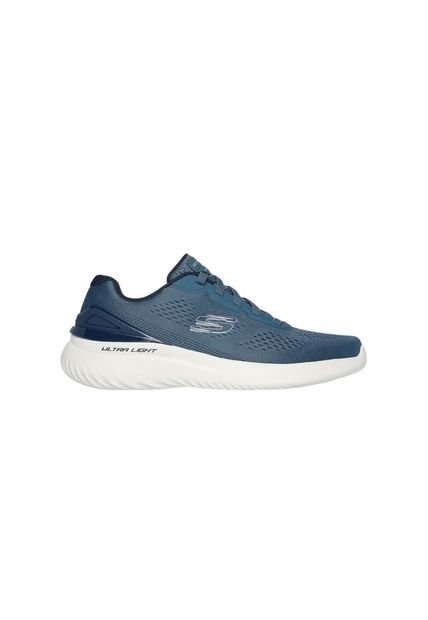 Tenis Skechers Mens Bounder 2.0 Para Hombre Color Azul