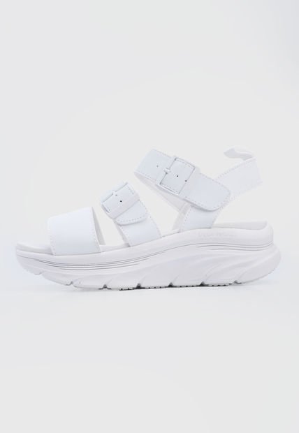 Sandalia Blanco Skechers D'lux Walker