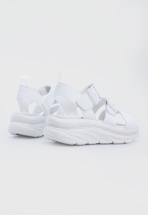Sandalia Blanco Skechers D'lux Walker