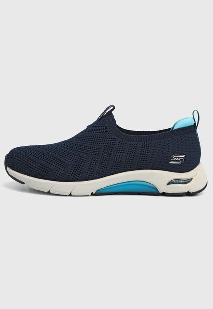 Tenis Running Azul-Blanco Skechers