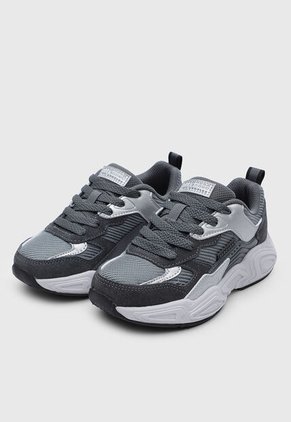 Tenis Walking SKECHERS Mega - Quake - Shadow Surge Gris