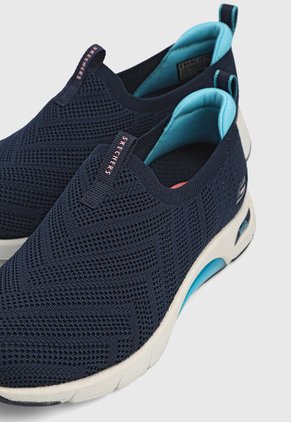 Tenis Running Azul-Blanco Skechers