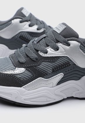 Tenis Walking SKECHERS Mega - Quake - Shadow Surge Gris