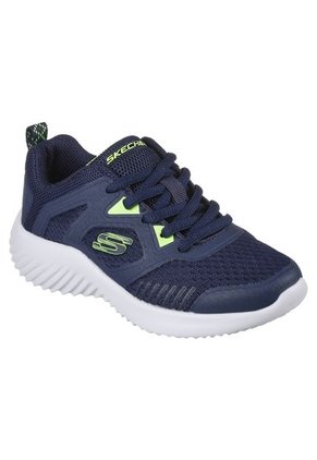 Tenis Skechers Bounder Color Azul - Verde Para Niños