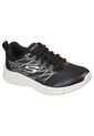 Tenis Skechers Microspec Color Negro - Plata Para Niños de Skechers