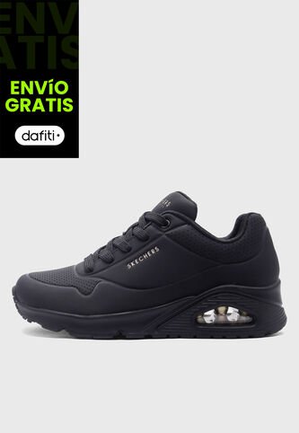 Tenis Lifestyle  SKECHERS Uno Stand On Air Negro Skechers