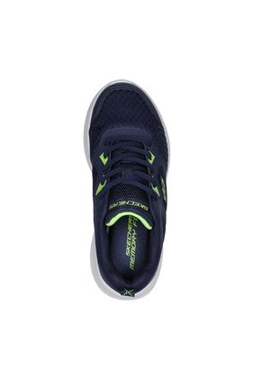 Tenis Skechers Bounder Color Azul - Verde Para Niños