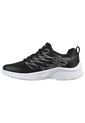 Tenis Skechers Microspec Color Negro - Plata Para Niños de Skechers