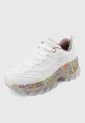 Tenis Lifestyle Blanco-Multicolor SKECHERS Hi-Ryze - Deco Drip de Skechers