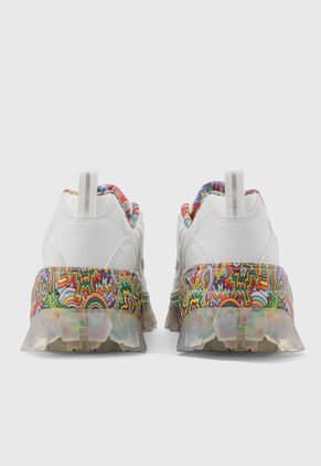 Tenis Lifestyle Blanco-Multicolor SKECHERS Hi-Ryze - Deco Drip