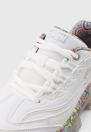 Tenis Lifestyle Blanco-Multicolor SKECHERS Hi-Ryze - Deco Drip