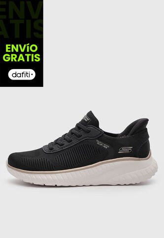 Tenis Lifestyle  SKECHERS Bobs Squad Chaos Negro Skechers